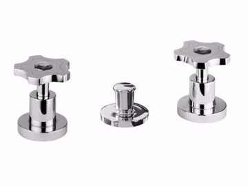 GIÒ CRYSTAL - GIÒ - F3613A/S - 3 hole bidet tap with Swarovski® crystals by Rubinetteria Giulini - view 2
